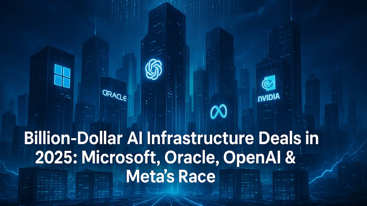 Billion-Dollar AI Infrastructure Deals in 2025: Microsoft, Oracle, OpenAI & Meta’s Race