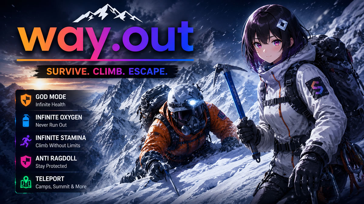 Top 2 K2 CLIMBING SIMULATION Script Infinite Oxygen, God Mode, Anti Ragdoll and More
