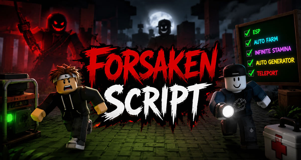 Best Forsaken Script 2026 – Auto Farm, ESP and Stamina
