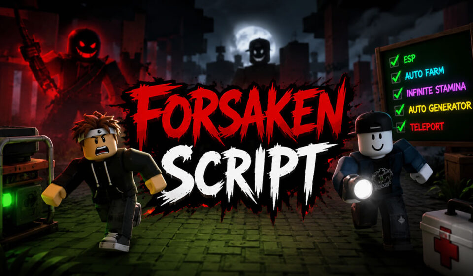 Best Forsaken Script 2026 – Auto Farm, ESP and Stamina
