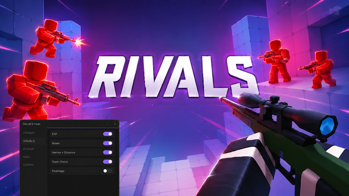 Best RIVALS Scripts 2026 – Silent Aim, ESP, Skin Changer & More