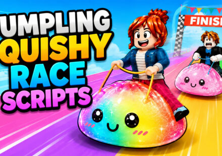 Dumpling Squishy Race Scripts Auto Farm and Auto Wins