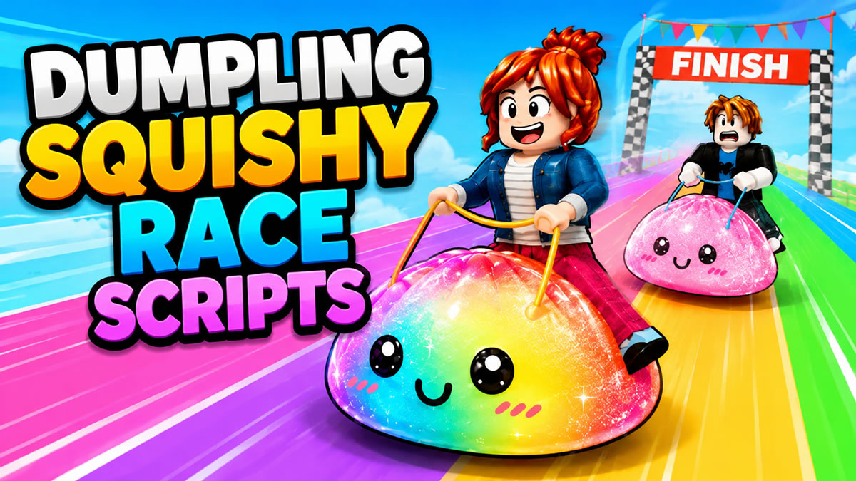 Best Dumpling Squishy Race Scripts 2026 – Auto Farm Wins & Gems